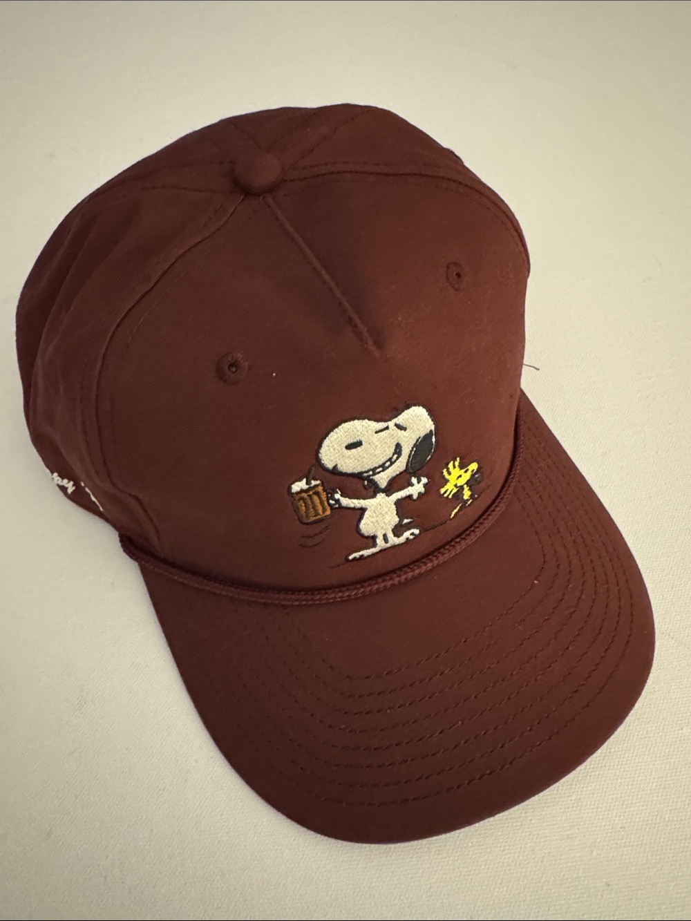 Snoopy Hat Mens American Eagle Brown